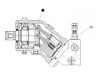 1167-801 189 Rexroth Hydraulic Motor Refurbished
