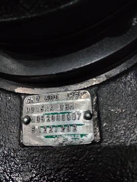 Gm26001hgp0316akdbm Auger Hydraulic Motor Gm260
