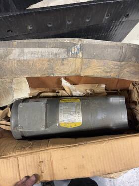 33-1408w185g1k1 Baldor Motor 33e050w392g1k1 320-pslh-1 Frame 1/3 Hp 230 Volts Used