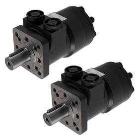 101-1003-009 Bfo Ejt7n6 2pcs Hydraulic Motor Fit For Char-lynn Eaton 101-1003 Black