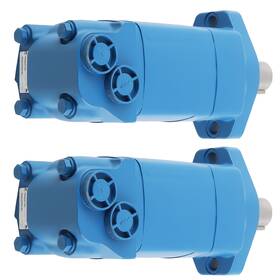 104-1228-006 Bfo Glqo7r 2pcs Blue Hydraulic Motor For Eaton Char-lynn 2000 Series