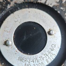 Bmer Bmer-2-475-15-14bagz Hydraulic Motor Flange Mount G1/2 Ports 25mm Shaft