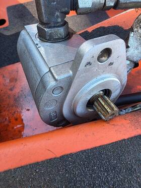 4143249 Casappa Used Jacobsen Greensking 4 Plus Hydraulic Reel Motor 123285 3 Hoses