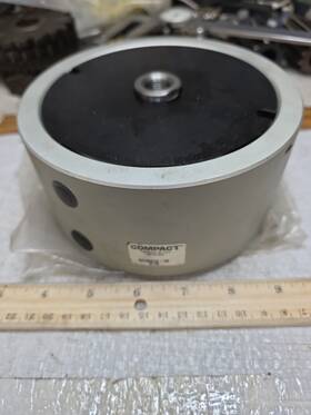 Rfh5x12-tr Compact Double Acting Pneumatic Cylinder 5 Inch Bore 1/2 Stroke New