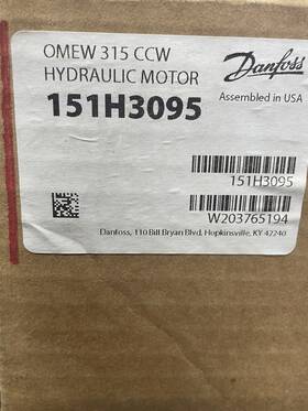 151h3095 Danfoss Omew 315 Ccw Hydraulic Motor Flange Mounted