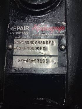 90m130nc0n8n0f1w00nnn0000f0 Danfoss Hydraulic Motor 90m130