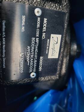 Mpt-044-d-a-5-v-2-beeaaa Danfoss Tandem Hydraulic Axial Piston Pump Series 40
