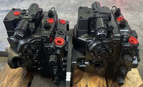 H1p053-h1p053 Danfoss Usa 83023010 Double Axial Piston Hydraulic Pump