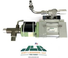 Mx351abw02 Dresser/texsteam Mxg Gas/pneumatic Injection Pump 1/2 Inch Plunger Used