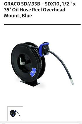 Sdm33b Graco Series Sdx 10 Part Number Hose Reel System