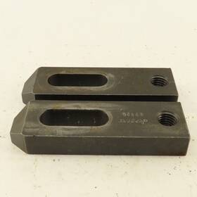 47128 Jergens Plain Strap Clamp Taper Nose Machinist Hold Down Lot Of 2