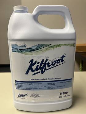 K400 Kilfrost M400 Pneumatic Tool Antifreeze Lubricant 1 Gallon Brand New Unopened