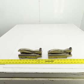 076-116 Lenzkes Multi-quick Drop Forged Steel Work Holding Clamps Lot Of 2