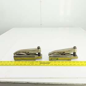 100-16l Lenzkes Multi-quick Drop Forged Steel Work Holding Clamps Lot Of 2