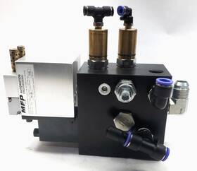 Pme-4351s Mfp Automation Engeneering P901-60 Mpf Pneumatic Motor Pump With Manifold
