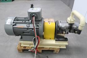 Iph-45a-32-40-11 Nachi Iph-4h-32-11 Iph-4h-32-11/ Dual Hydraulic Pump With Hitachi Tfo Motor 22