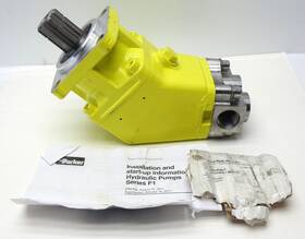 2349-mas-30-oce2 Parker Genuine F1-30 Hydraulic Motor With Modified 4 Port Adapter Bent Axial F1 30
