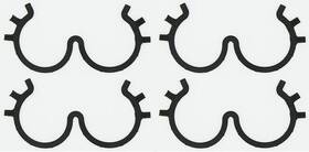 391-2882-140 Parker Hannifin 4 Pack P350 Buna Seal For 350 Series Pump Commercial 3912882140
