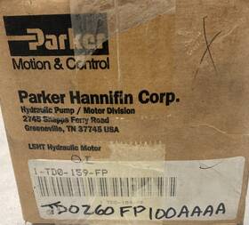Tdo-159-sp Parker Ross Hydraulic Motor Td0260fp100aaaa