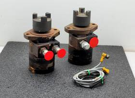 Te0065as100fsab Parker Lot Of 2 Hydraulic Motor Te Series Torqmotor
