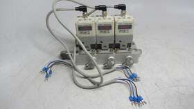 Itv2030-312l4-x26 Smc Lot Of 3 Electrical Proportional Valve