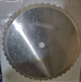 Th-nsb10x075 Toledo Hydraulic New Hose Cut Off 10 Inch X 3/4 Arbor Notched Scalloped Blade