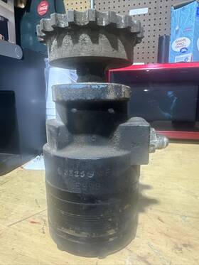 Wf5-e999 Western Fluidyne Hydraulic Motor Wf5 E999 4b17 4 Bolt Flange