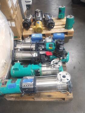4244009 Wilo Helix Centrifugal Pump Lot Of 7 Parts Units