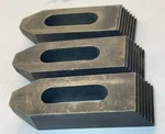3)TE-CO 30505 Setup Hold Down Serrated End Clamp 4"L X 1-1/4"W 1/2 SLOT(24D69). Fixed Price $39.95.
