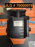 Jlg # 70000978 Haldex 2670017 - Hydraulic Pump. Fixed Price $500.00.