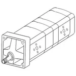 K310386 Fits David Brown Tractor Hydraulic Pump 1594, 1690. Fixed Price $1204.00.