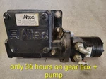 Altec Bucket Truck Rotation Hydraulic Gearbox & Pump AT200A 41400050. Fixed Price $999.99.