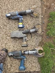 Huskie Robo Cable Cutters 3 Total Tool Only Untested As Is. Fixed Price $550.00.