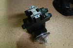 Daikin Hydraulic Motor W/dual Solenoid Control Valve Assembly #088A-1V0-1-20-033. Fixed Price $750.00.