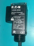 Eaton 1450E-6534 Retroreflective Photoelectric Sensor, Dual Key Micro. Fixed Price $169.00.
