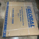 Global Industrial Model 607051 30 Inch Wall Mount Fan - Gray. Fixed Price $249.99.