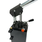 Hydraulic Piston Hand Pump With Valve For Double Acting Cylinder 2.7 Cid 1 Quart. Fixed Price $178.50.