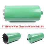 7 Inch American Thread Wet Diamond Core Drill Bit For Concrete/asphalt Hole Saw. Fixed Price $69.45.