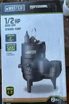 New Master Plumber / Pentair 540155 Submersible Sewage Pump Grinder Cast-iron. Fixed Price $195.00.