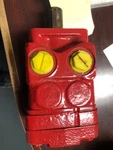 White Hiniker Hydraulic Motor Salt Spreader 20033017 #812 Nos. Fixed Price $275.00.