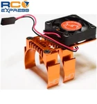 Hot Racing 540 Clip-on Two-piece Motor Heat Sink W/ Fan (orange) MH550TE03. Fixed Price $15.13.