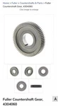Eaton Fuller Counter Shaft Gear. Fixed Price $80.00.