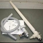 Finish Thompson 55 Gallon Drum Pump DPFV015, Air / Pneumatic, Gast 1UP-NCC-30. Fixed Price $899.95.