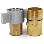 1-1/2" Npt Wet-line Wing Nut Hydraulic Quick Disconnect Coupler Coupling Set. Fixed Price $179.95.