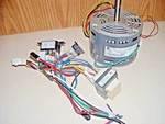 EM108A-ADP Ahu Motor & Support Electronics-w/emerson 1/5HP K55HXFTY, BE32585001+. Fixed Price $185.00.