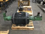 40 Hp Ge 1185 Rpm Dbl Shaft Motor Vickers 4535V Pump Van Dorn 1000H #601BK Fml. Fixed Price $1400.00.