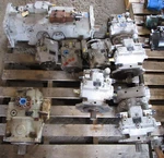 Liebherr / Rexroth Hydraulic Pumps Mixed Lot Of 9 Used Take Outs 521-430-08. Fixed Price $3500.00.