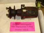 1997 Ransomes T-plex 185D Reel Mower Ross Hydro Hydraulic Wheel Torqmotor. Fixed Price $165.00.