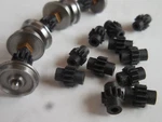 6 Athearn, Proto 2000 Type Replacement Axle Gears, Improved 12 Teeth Update Ho. Fixed Price $7.75.