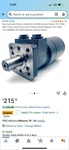 New Hydraulic Motors 4-BOLT 22.6 IN3/R Gerotor 101-1008- 009 Eaton. Fixed Price $161.99.